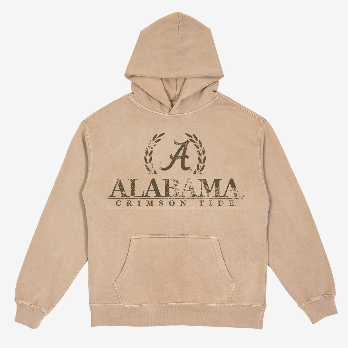 Alabama Crest Washed Hoodie