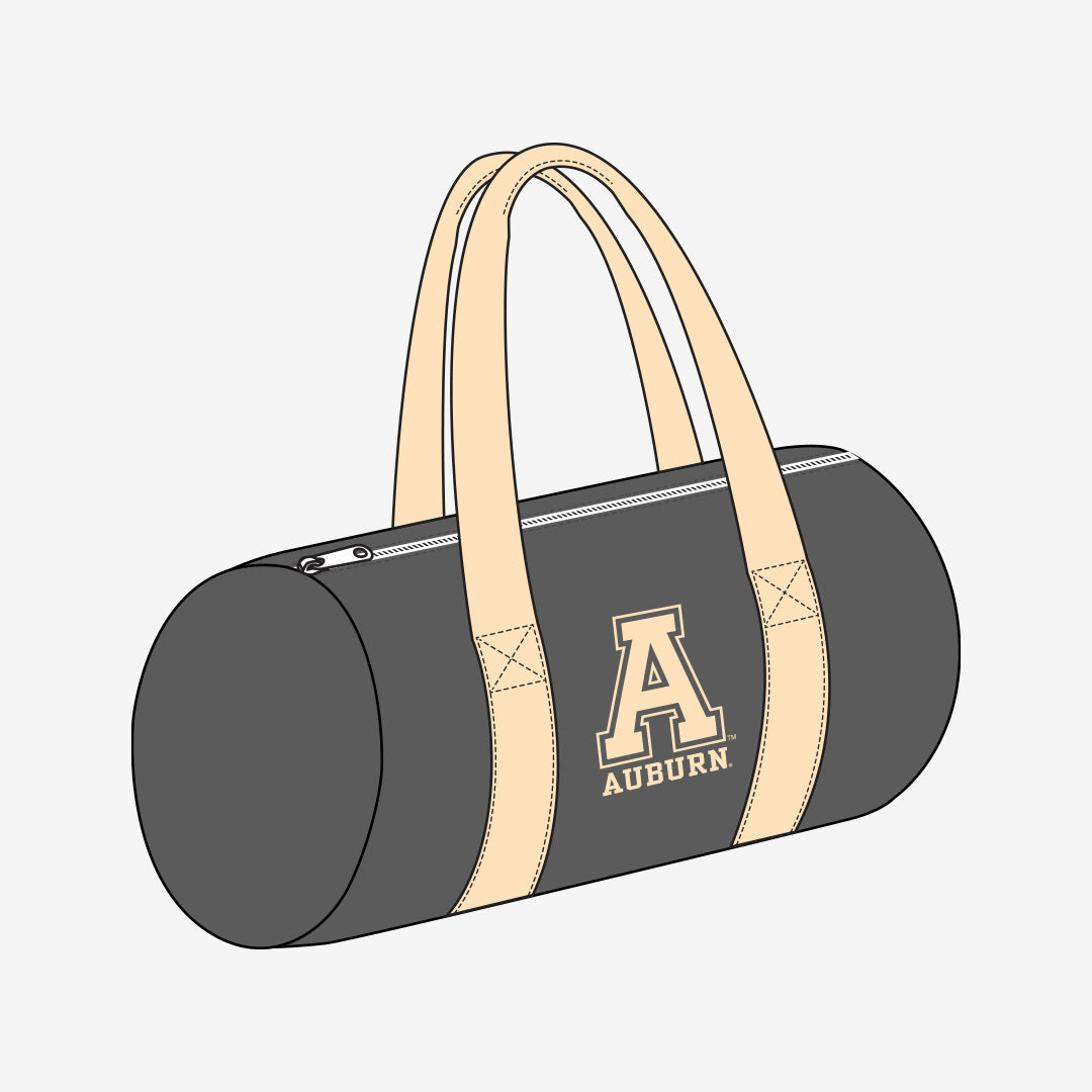 Auburn Monochromatic Gym Bag