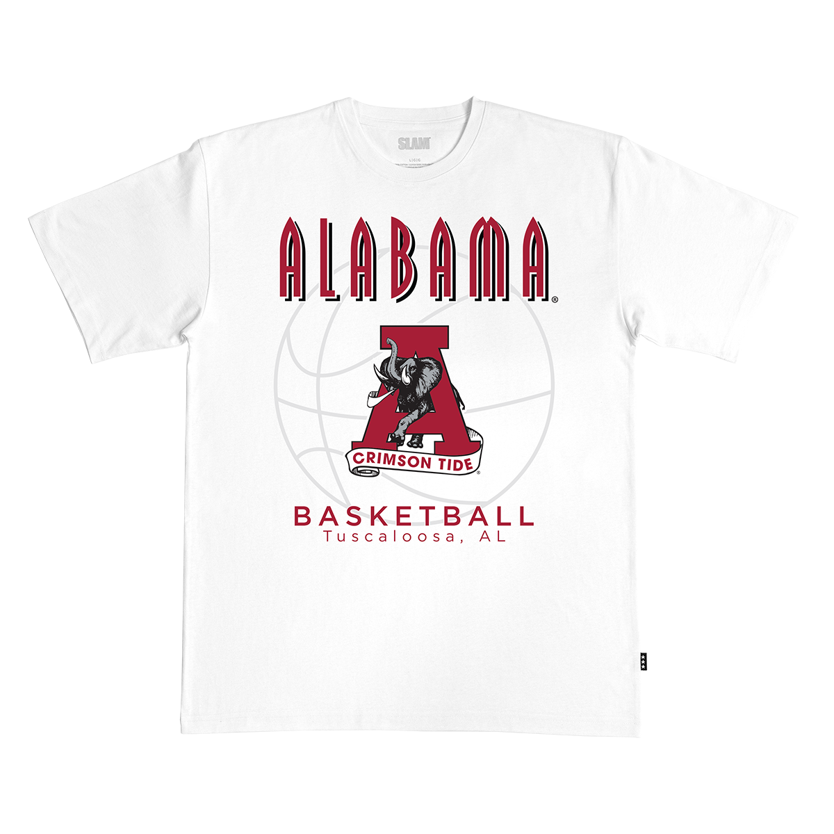 Alabama Basketball Heavy Tee