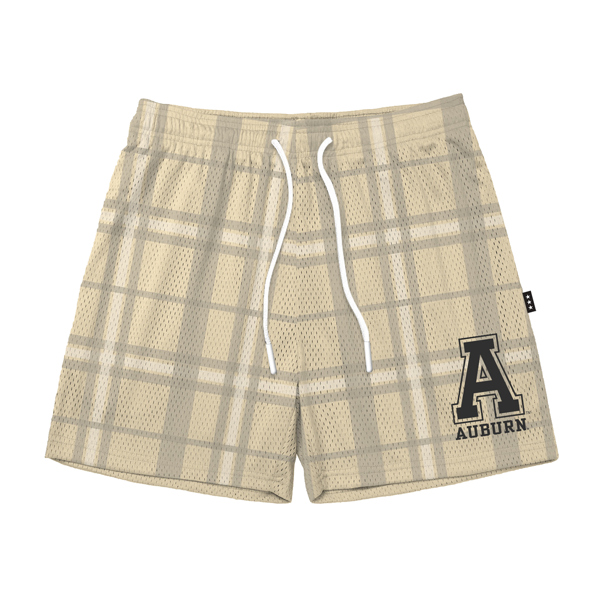 Auburn Plaid Monochromatic Fundamental Short