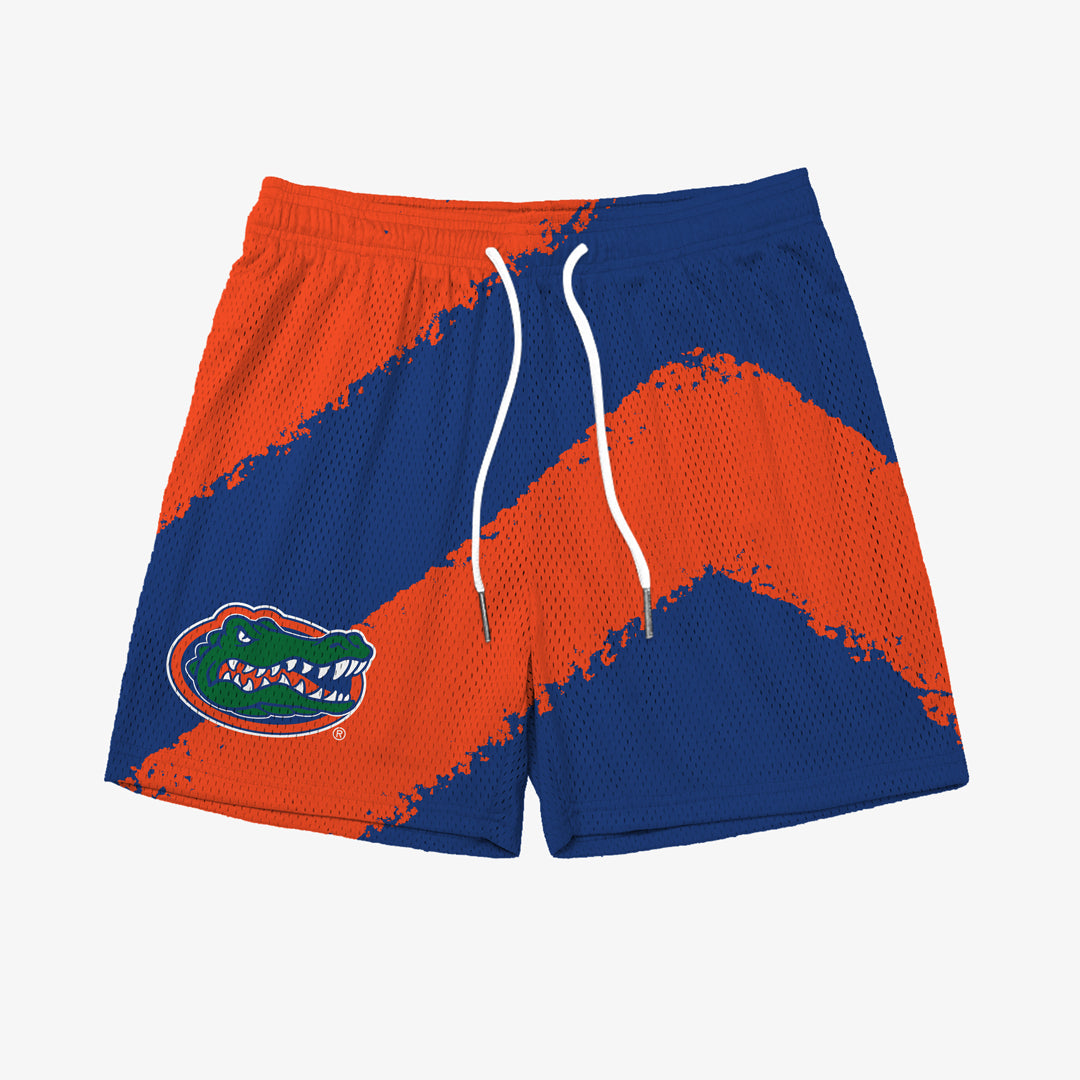 Florida Big Stripe Fundamental Shorts - Blue/Orange