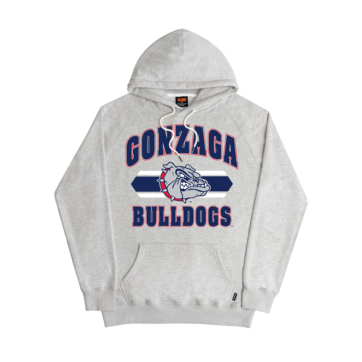 Gonzaga Logo Stripe Hoodie