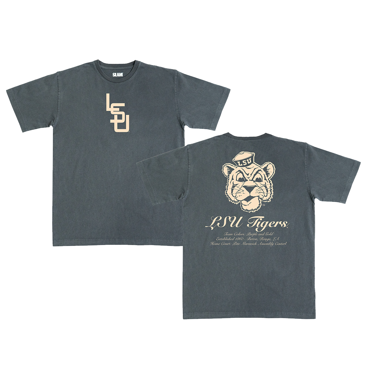 LSU Monochromatic Heavy Tee