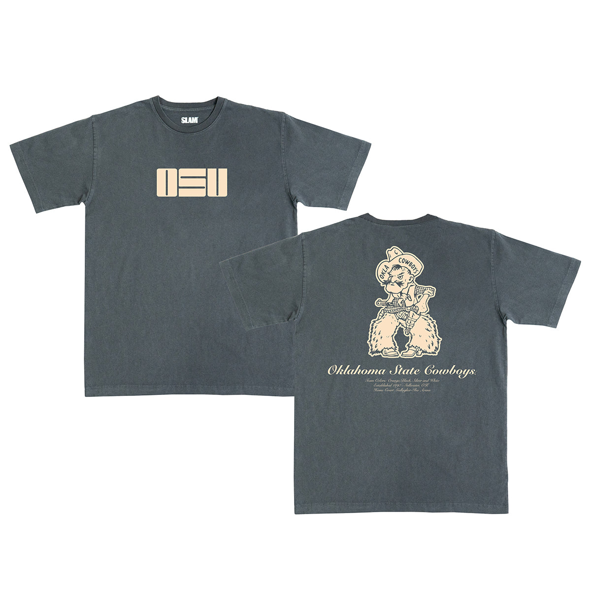 Oklahoma State Monochromatic Heavy Tee