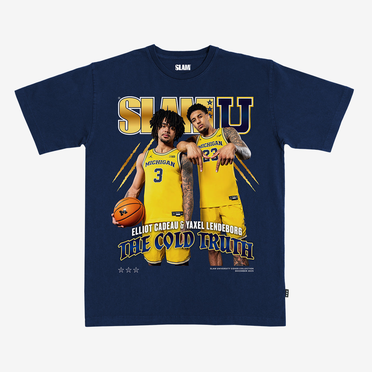 SLAM Cover Tee - Lendeborg & Cadeau (SLAMU 15)