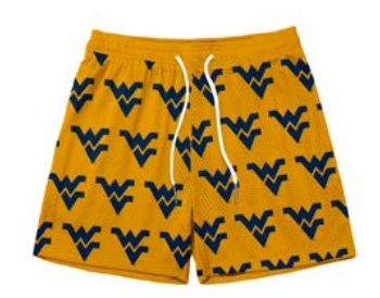 West Virginia Fundamental All Over Shorts