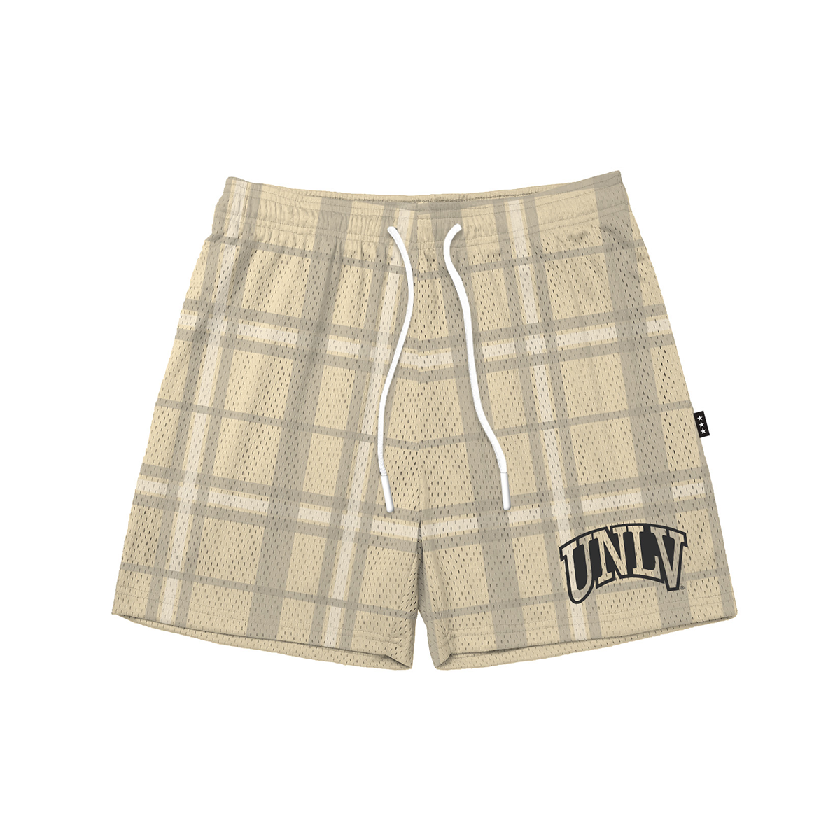 UNLV Plaid Monochromatic Fundamental Short