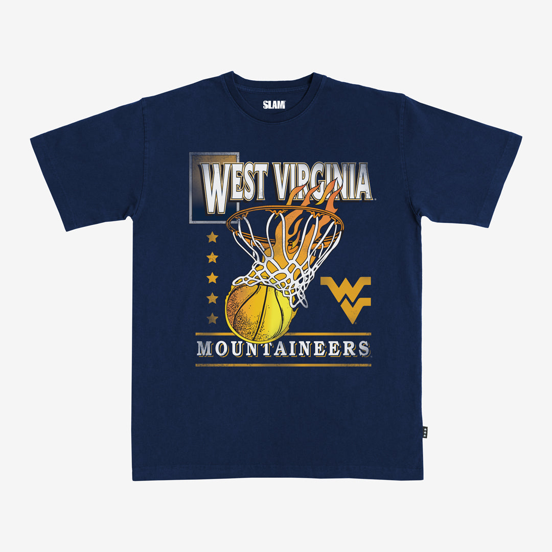 West Virginia Hoops Heavy T