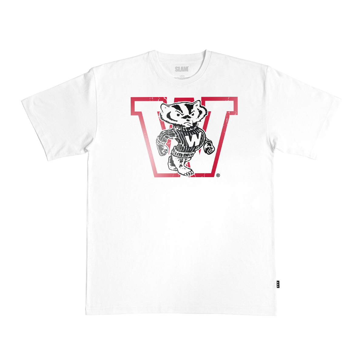 Wisconsin Logo Heavy Tee