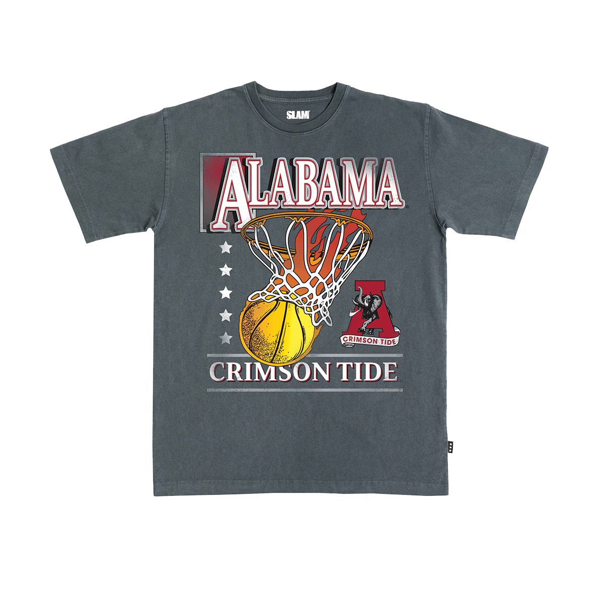 Alabama Hoops Vault Heavy Tee