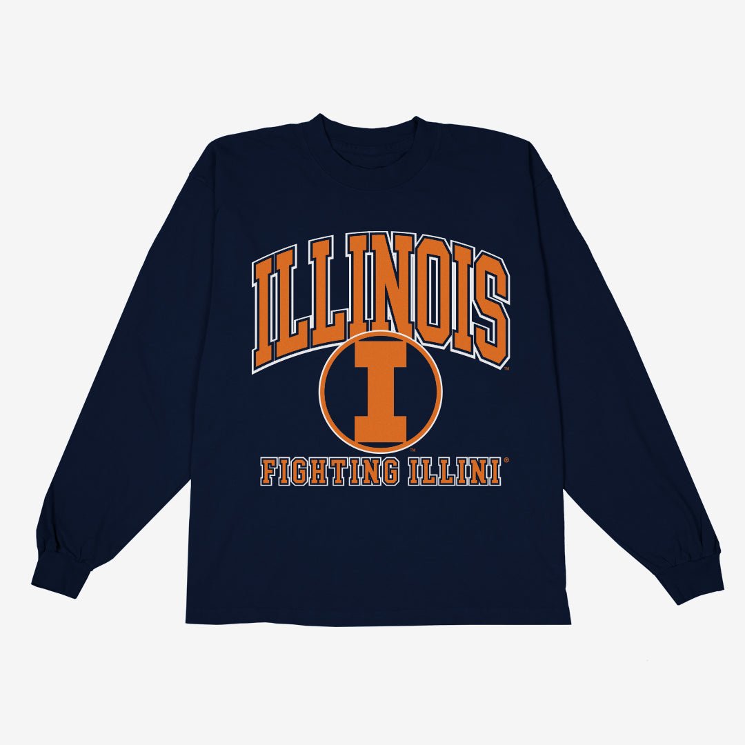 Illinois Big Logo L/S