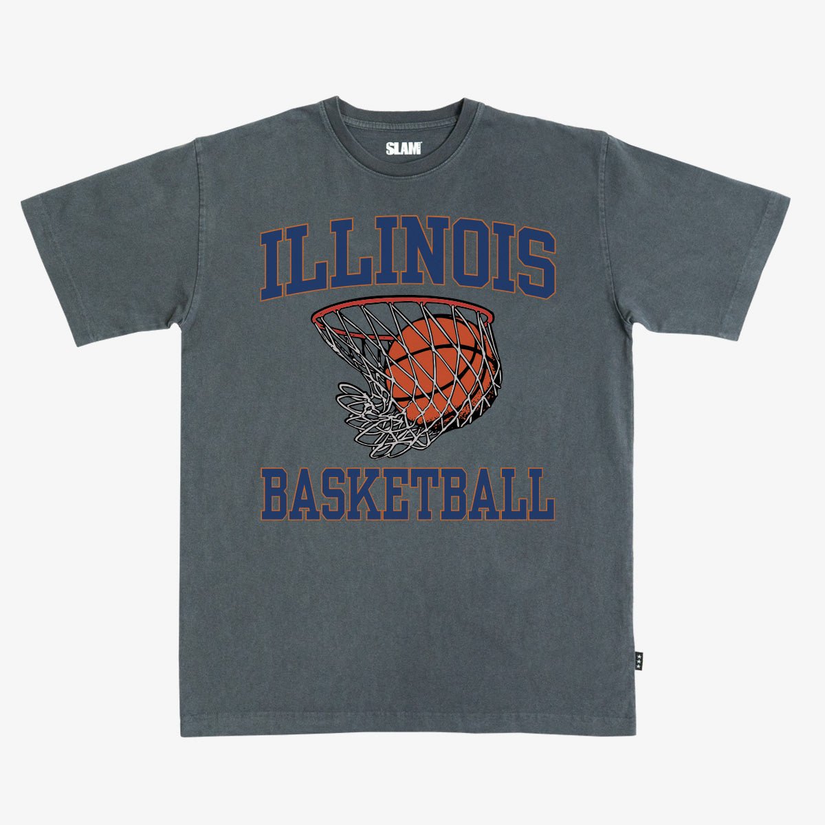 Illinois Fighting Illini Basketball Heavy Tee