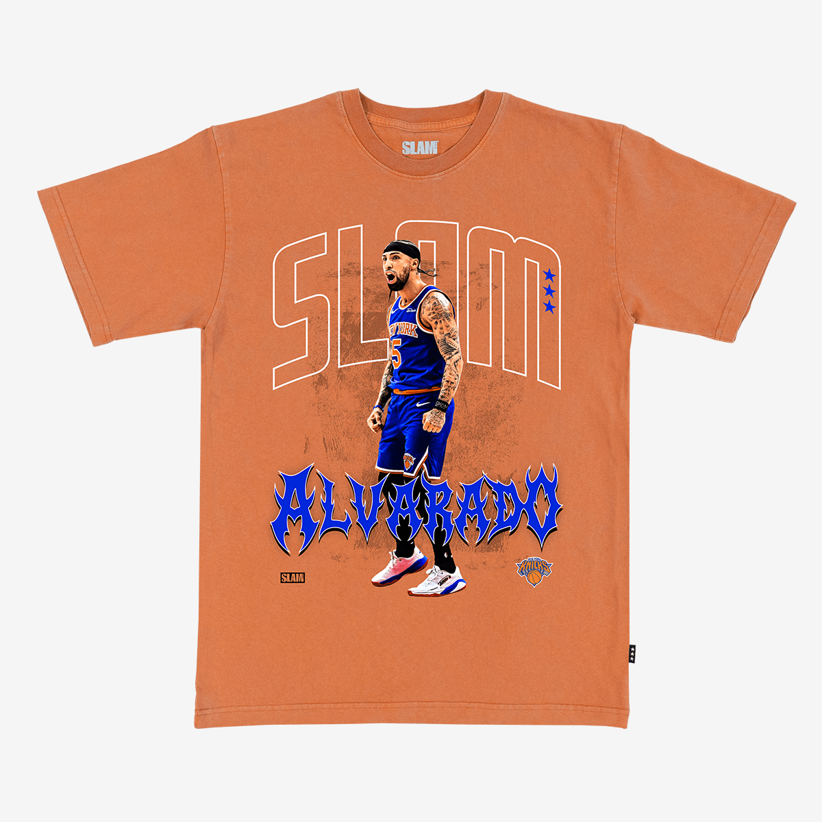 New York Knicks Jose Alvarado Heavy Tee - SLAM Goods
