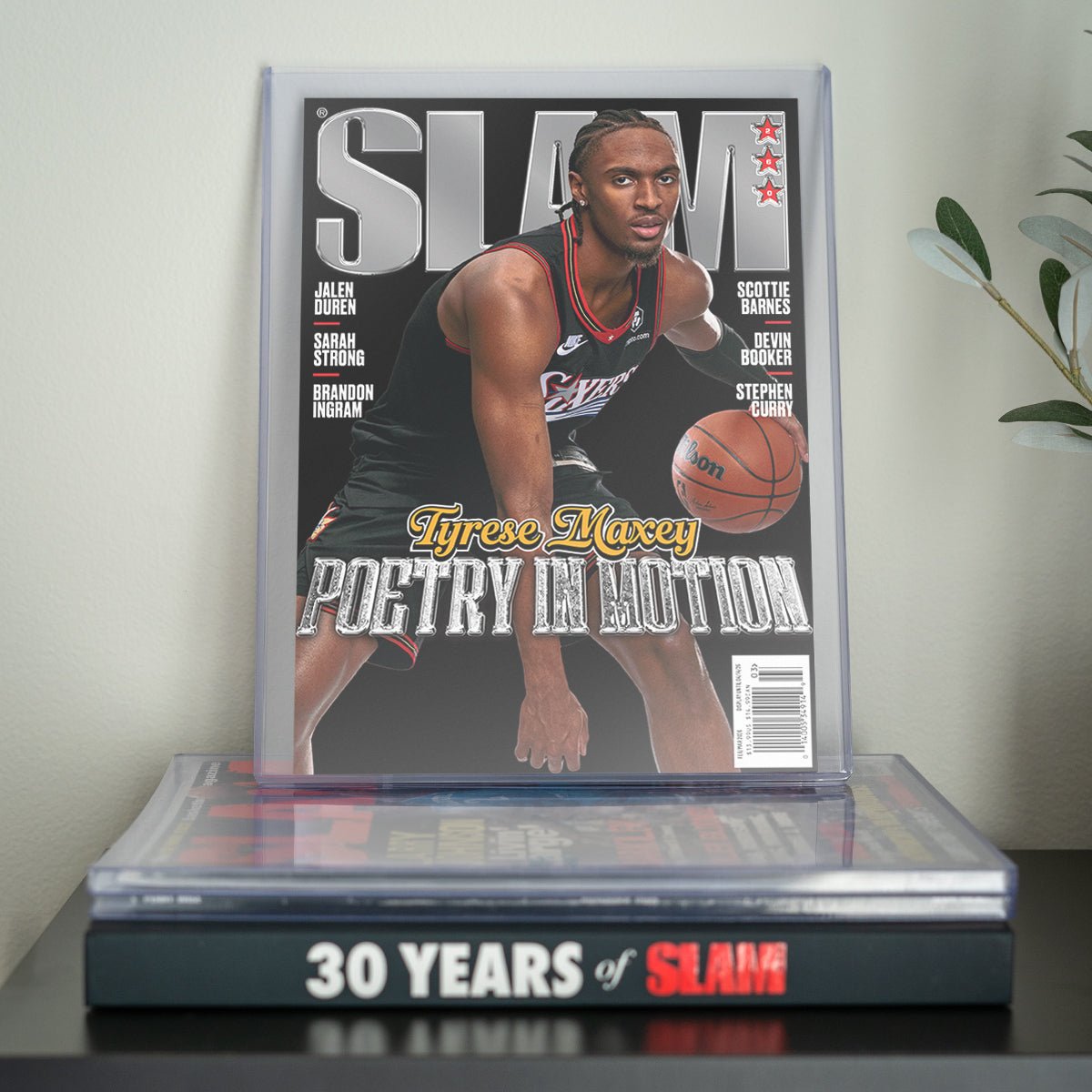 SLAM 260: Tyrese Maxey Magazine (Cover 3 of 7) - SLAM Goods