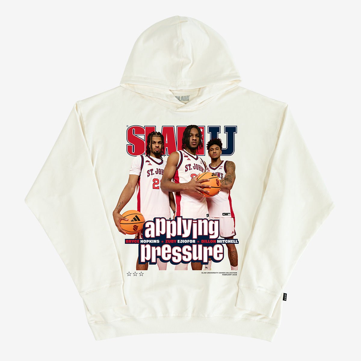 SLAM Cover Hoodie - St. John's MBB (SLAMU 21) - SLAM Goods
