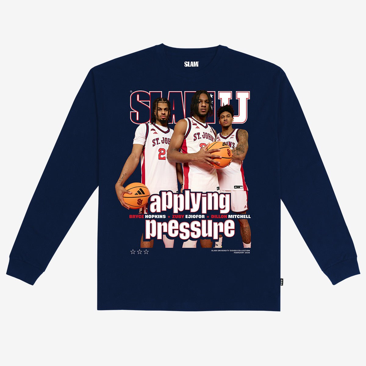 SLAM Cover L/S Tee - St. John's MBB (SLAMU 21) - SLAM Goods
