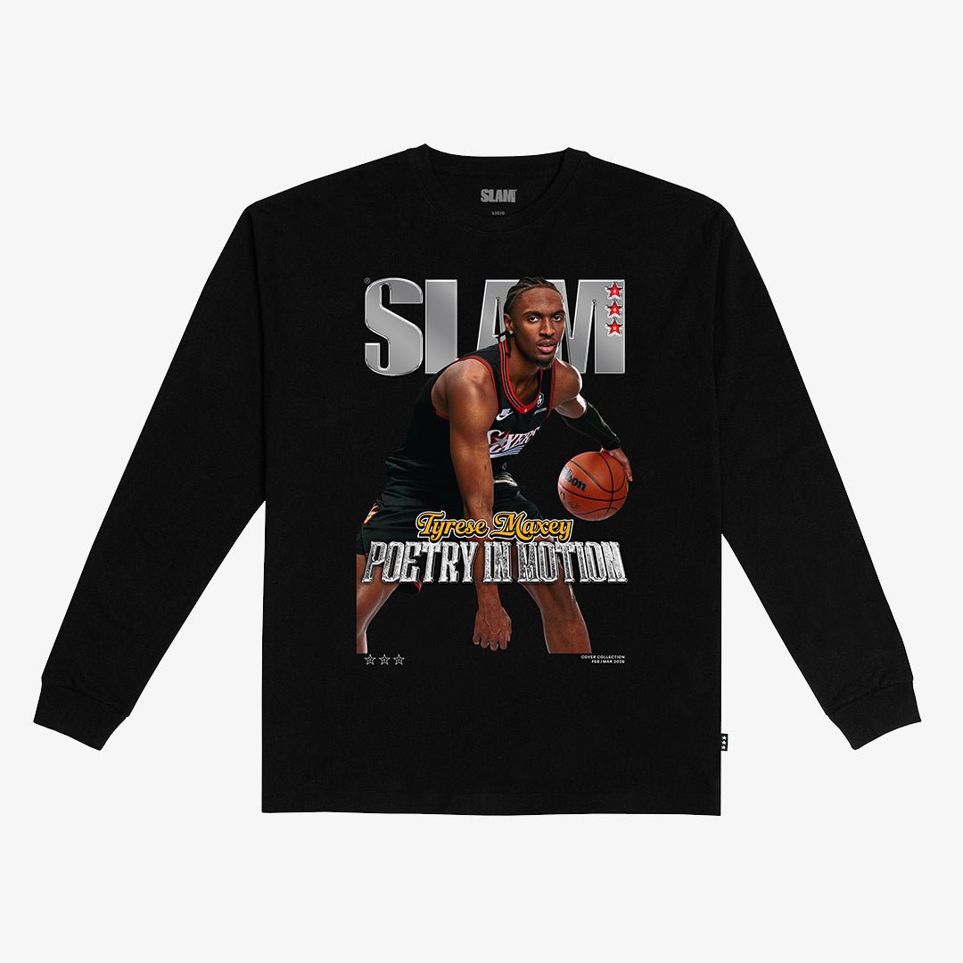 SLAM Cover L/S Tee - Tyrese Maxey (SLAM 260) - SLAM Goods