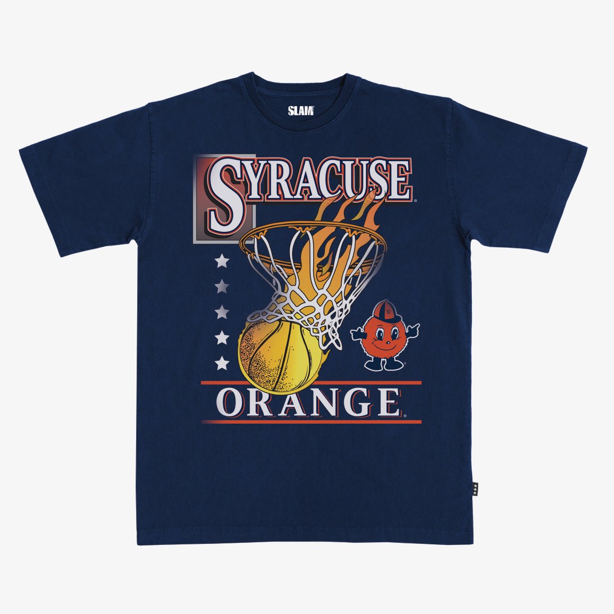 Syracuse Orange Hoops Heavy Tee