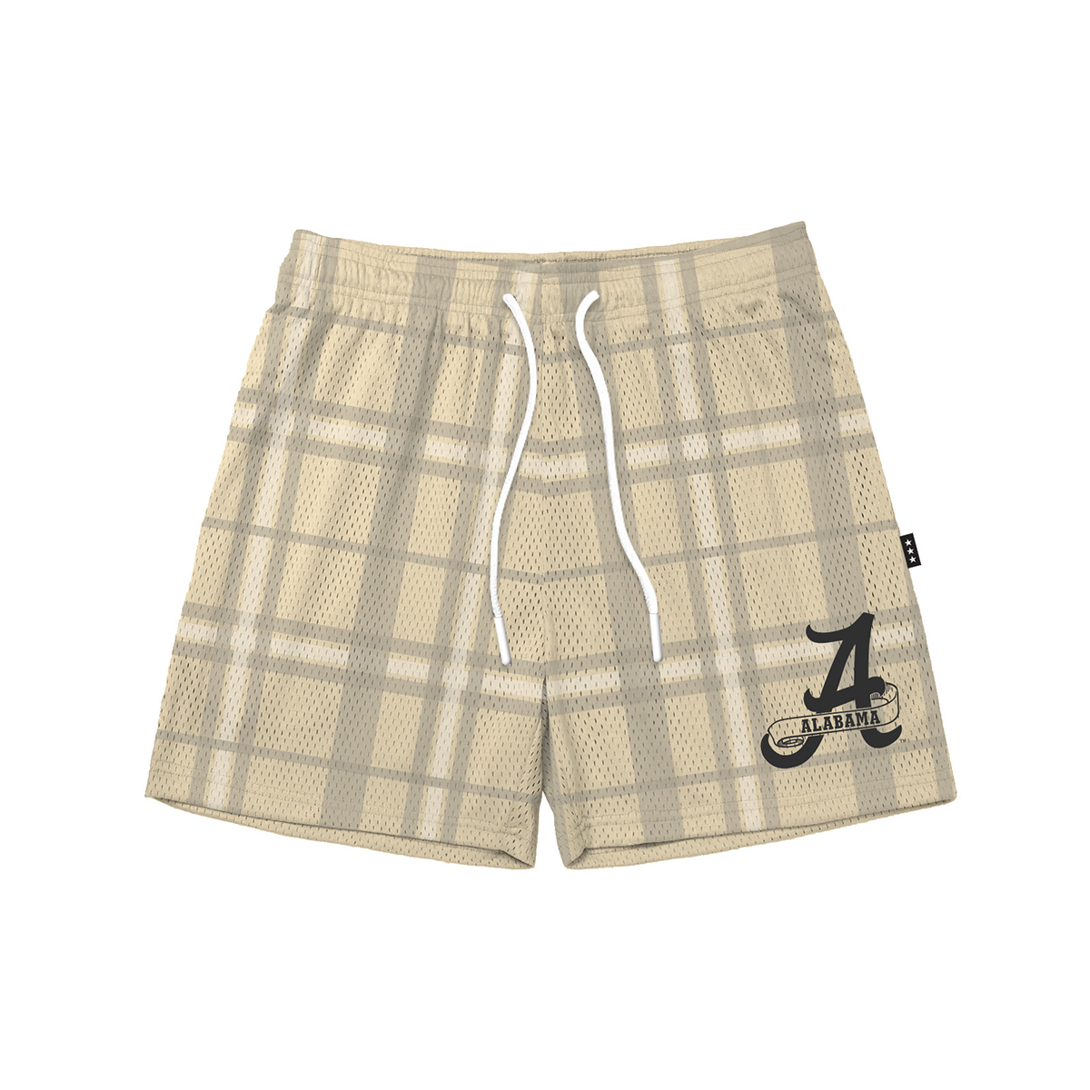 Alabama Plaid Monochromatic Fundamental Short
