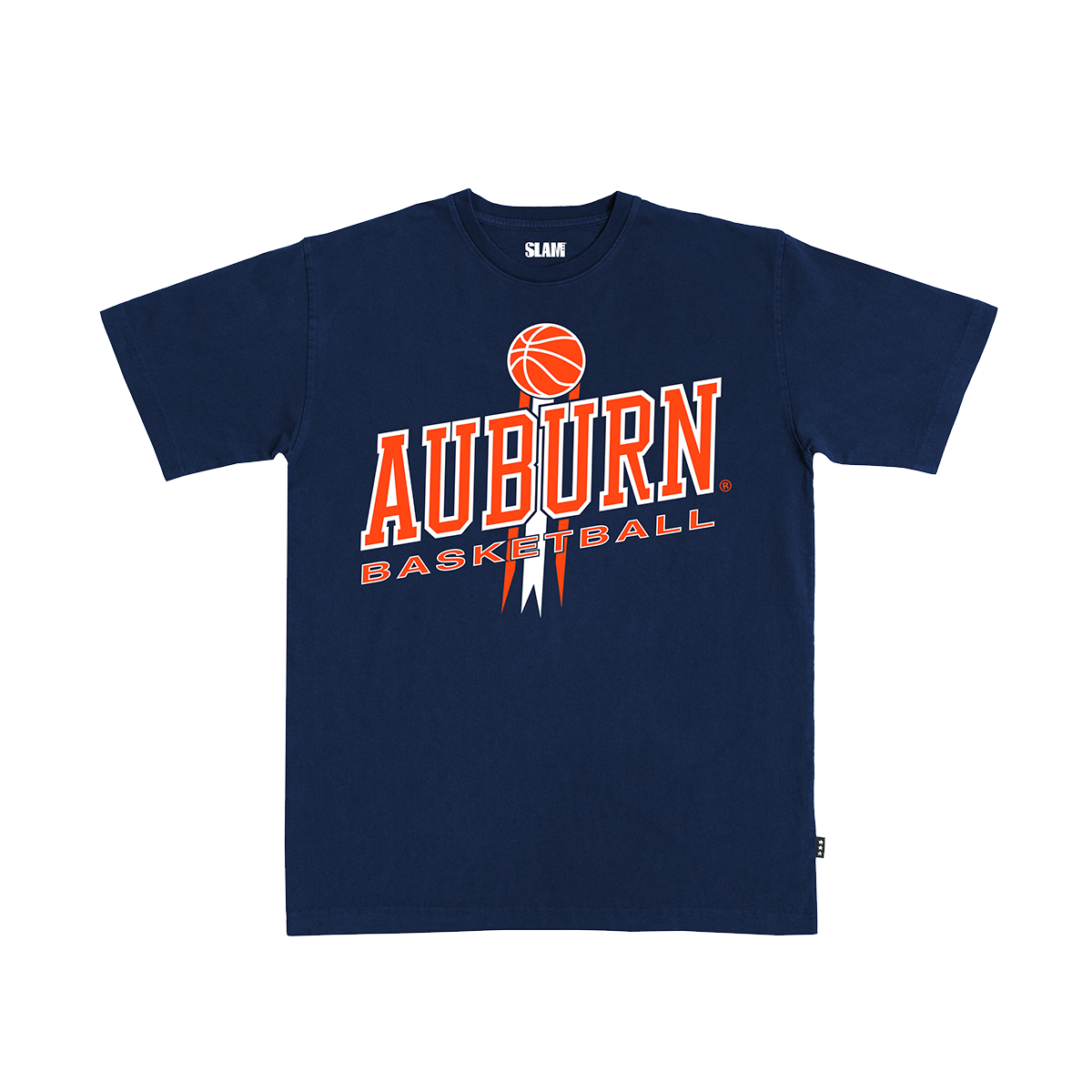 Auburn Basketball Deep Cut Heavy Tee