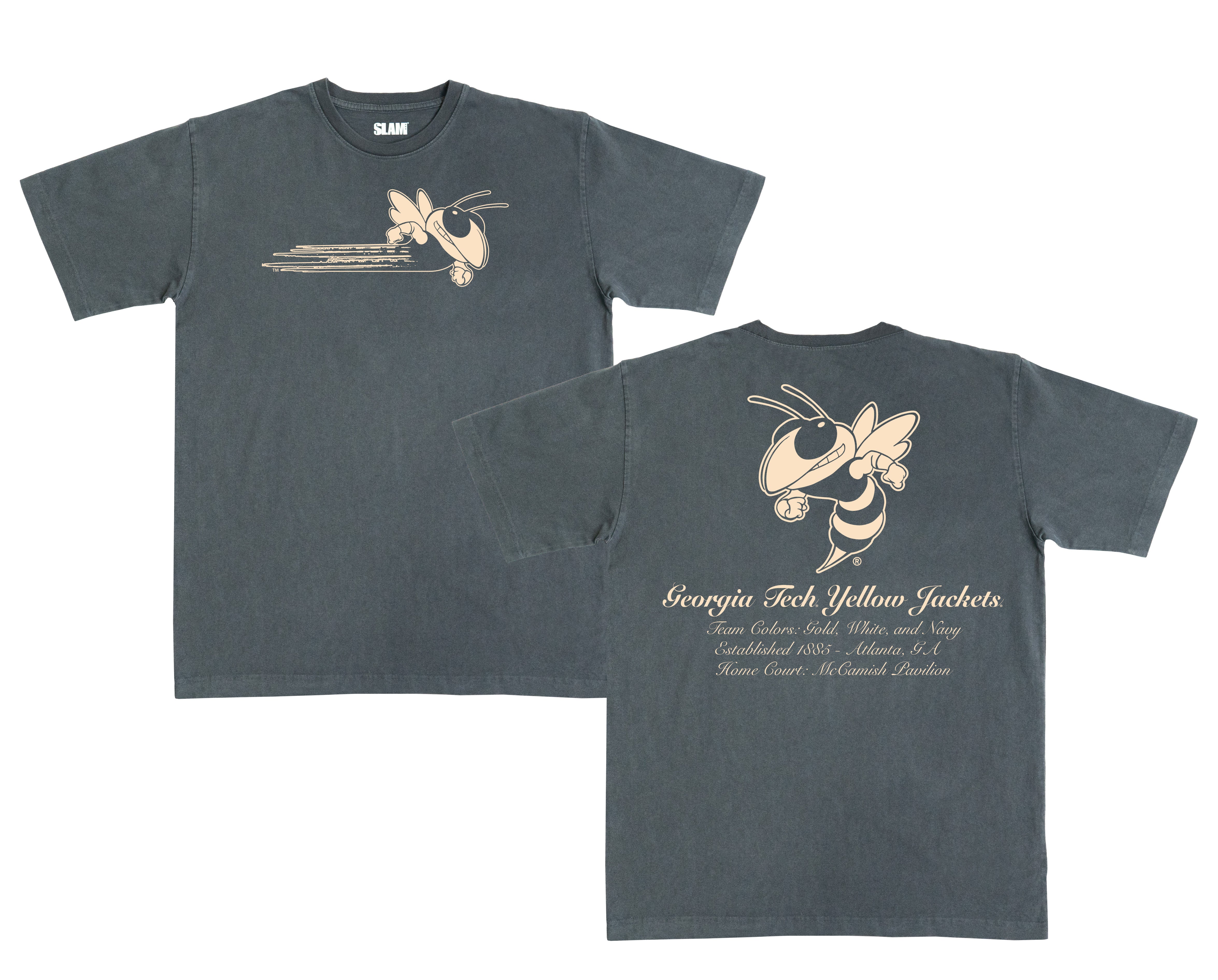 Georgia Tech Monochromatic Heavy Tee