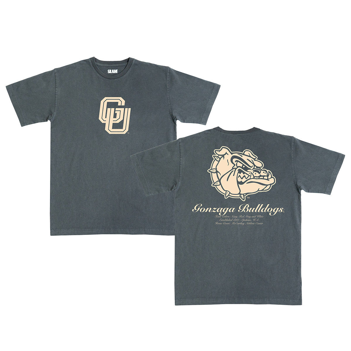 Gonzaga Monochromatic Heavy Tee