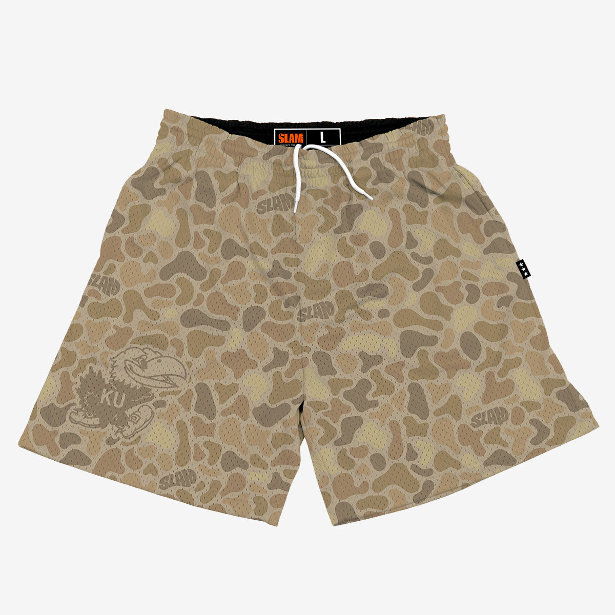 Kansas Camo Practice Shorts