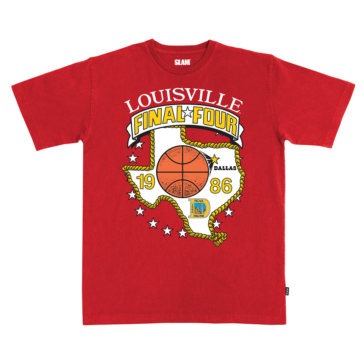 Louisville '86 Final Four Deep Cut Heavy Tee