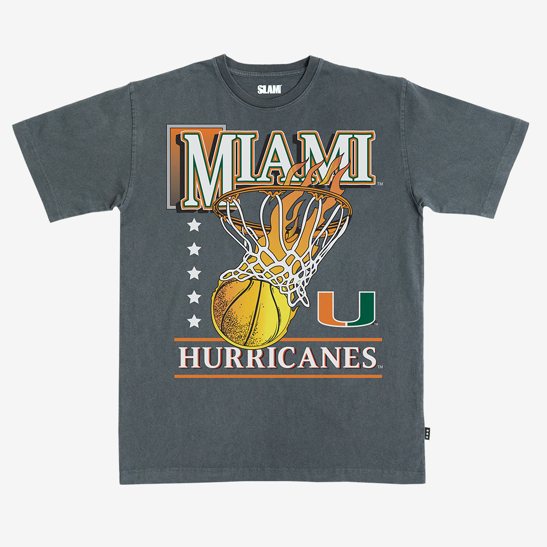Miami Hoops Heavy T