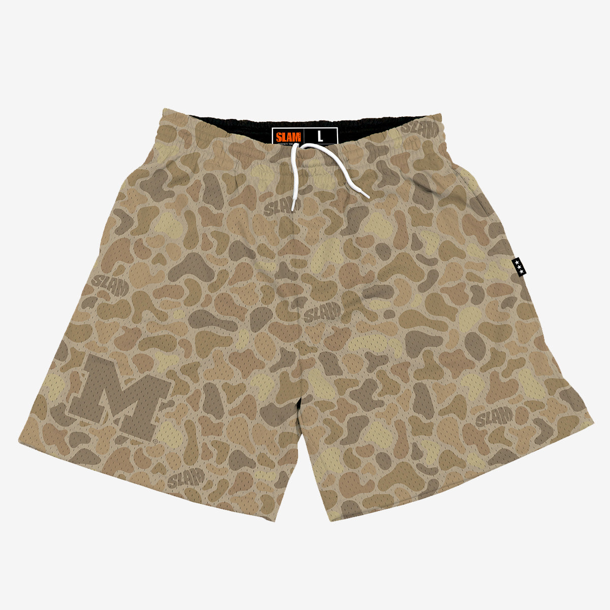 Michigan Camo Practice Shorts