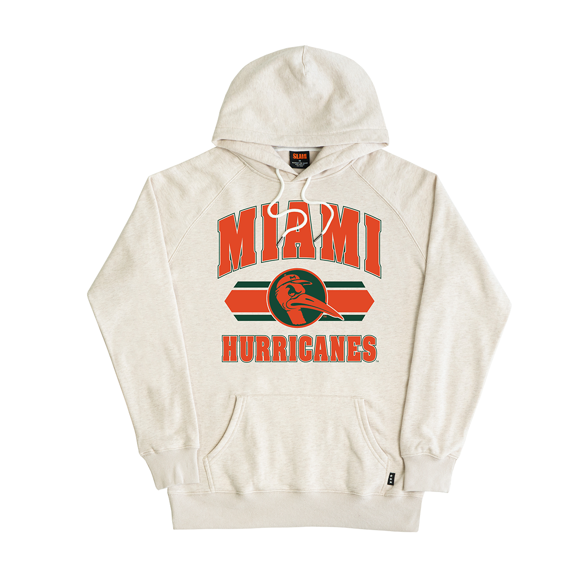 Miami Logo Stripe Hoodie