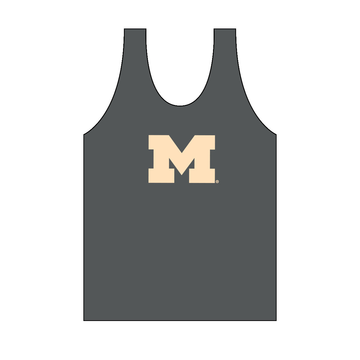 Michigan Monochromatic Jersey