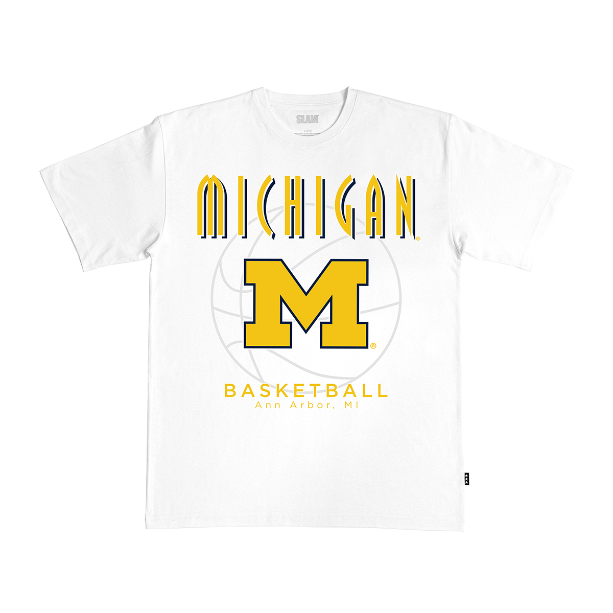 Michigan Basketball Heavy Tee