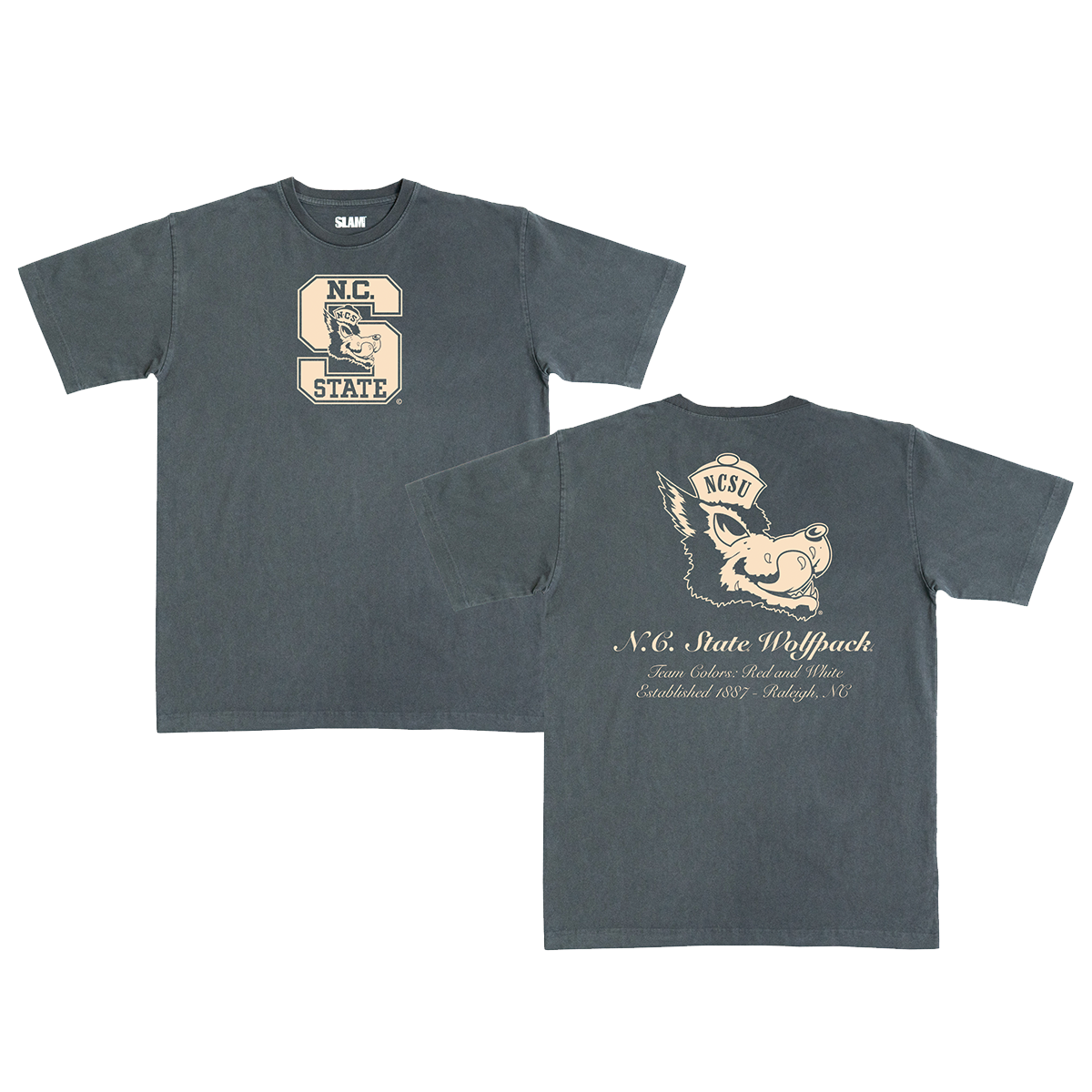North Carolina State Monochromatic Heavy Tee