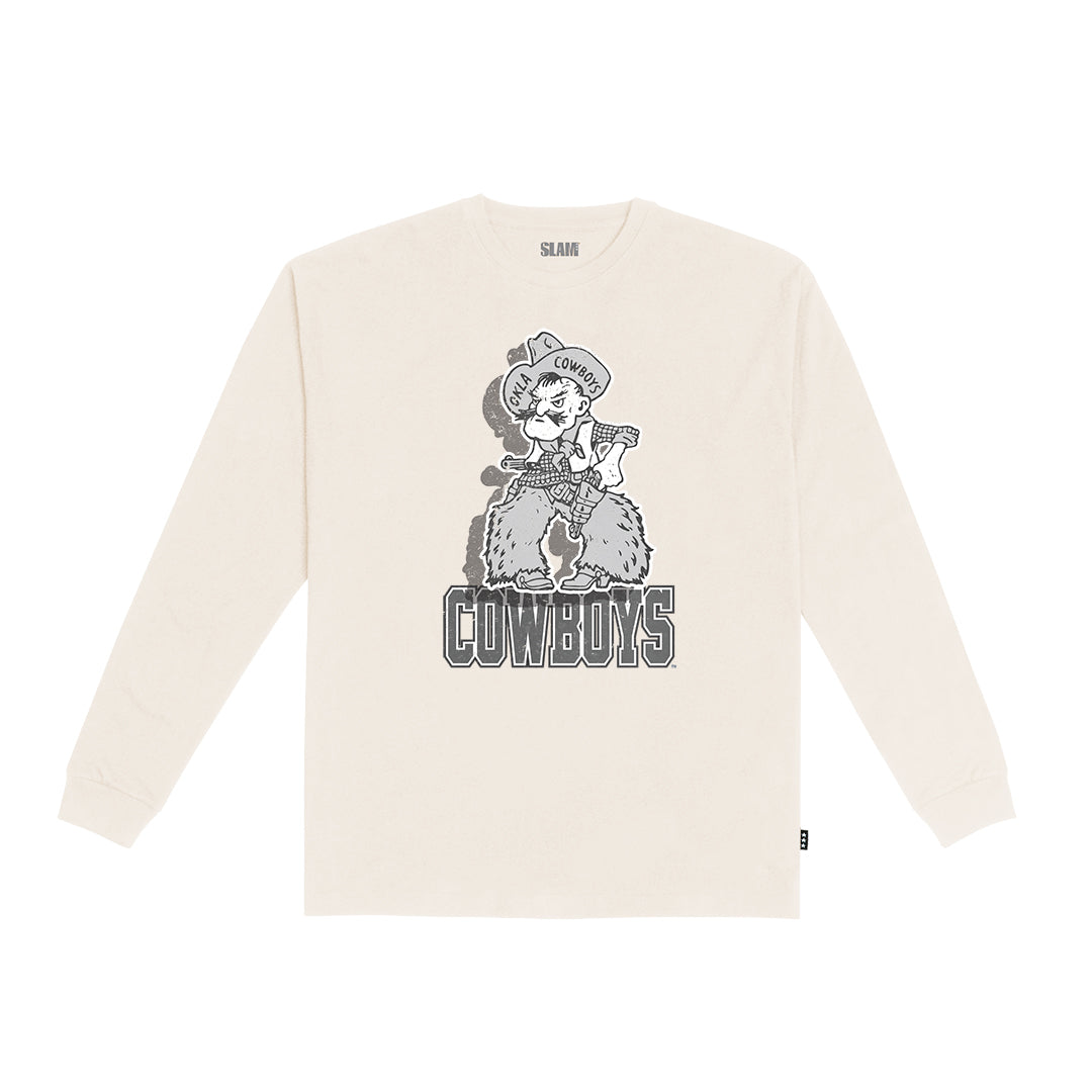 Oklahoma State Monochromatic L/S Tee