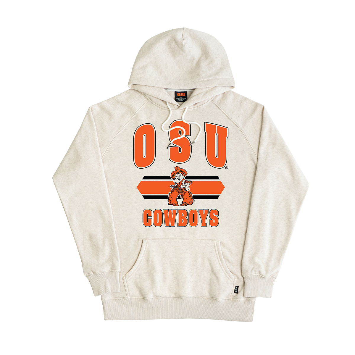 Oklahoma State Logo Stripe Hoodie