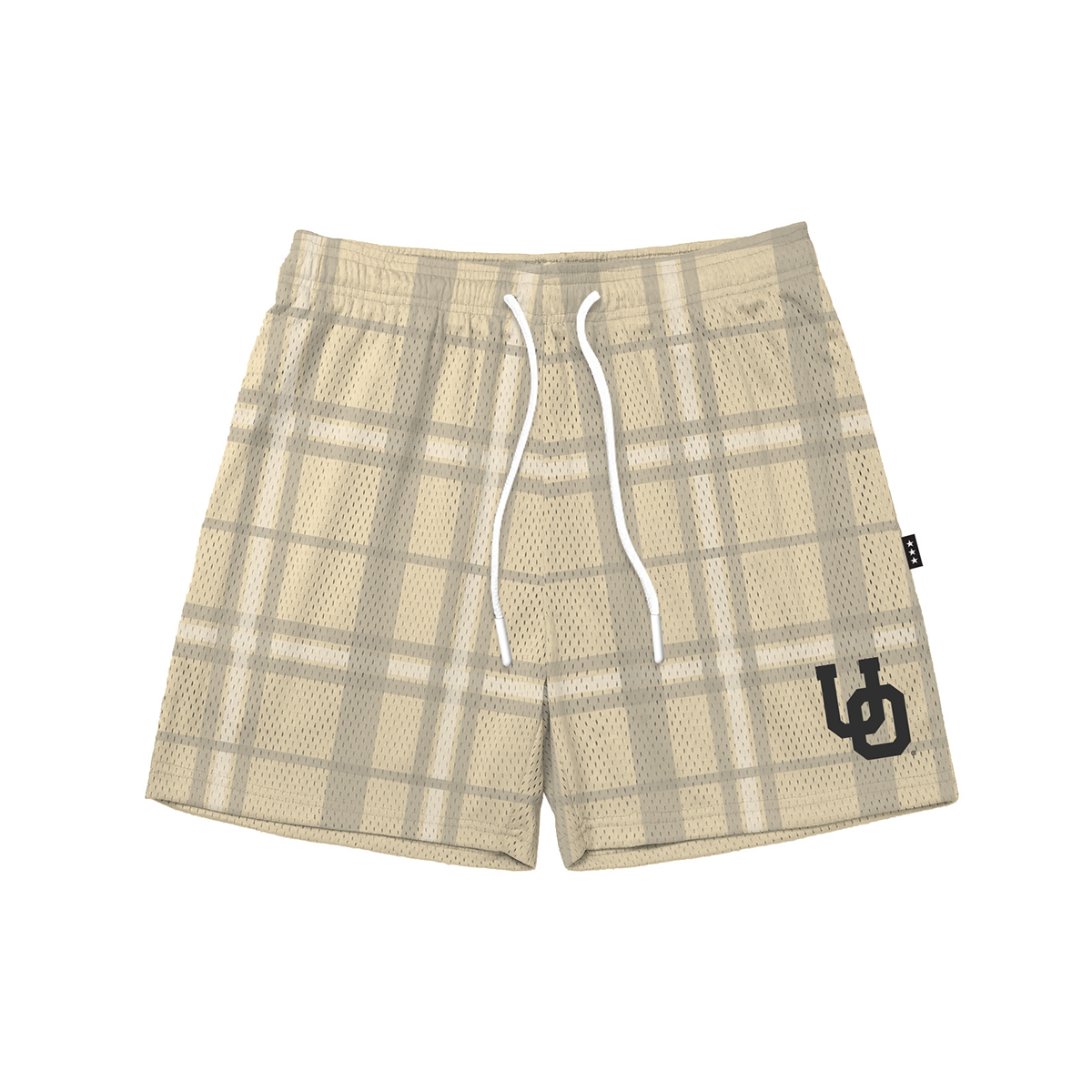 Oregon Plaid Monochromatic Fundamental Short