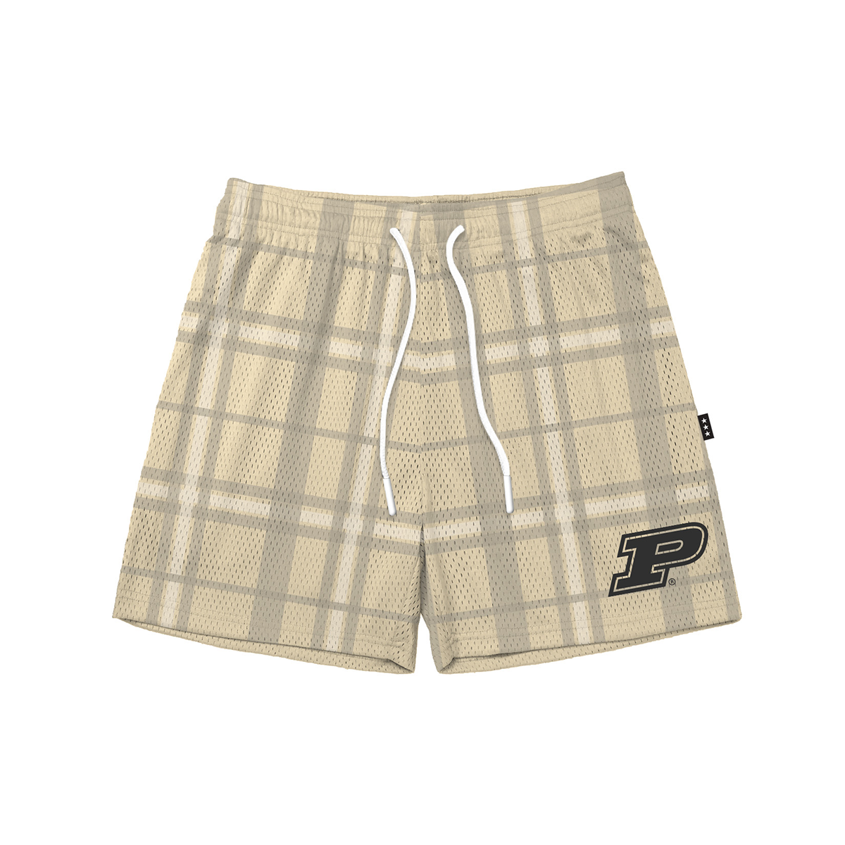 Purdue Plaid Monochromatic Fundamental Short