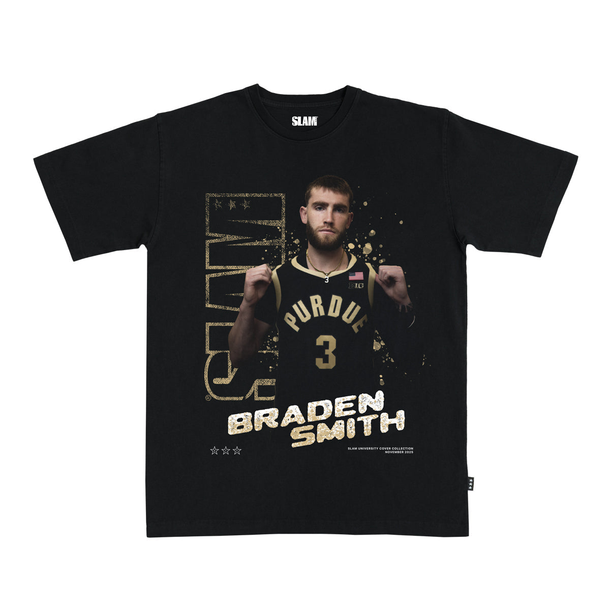 SLAM Braden Smith Gold Remix Heavy Tee