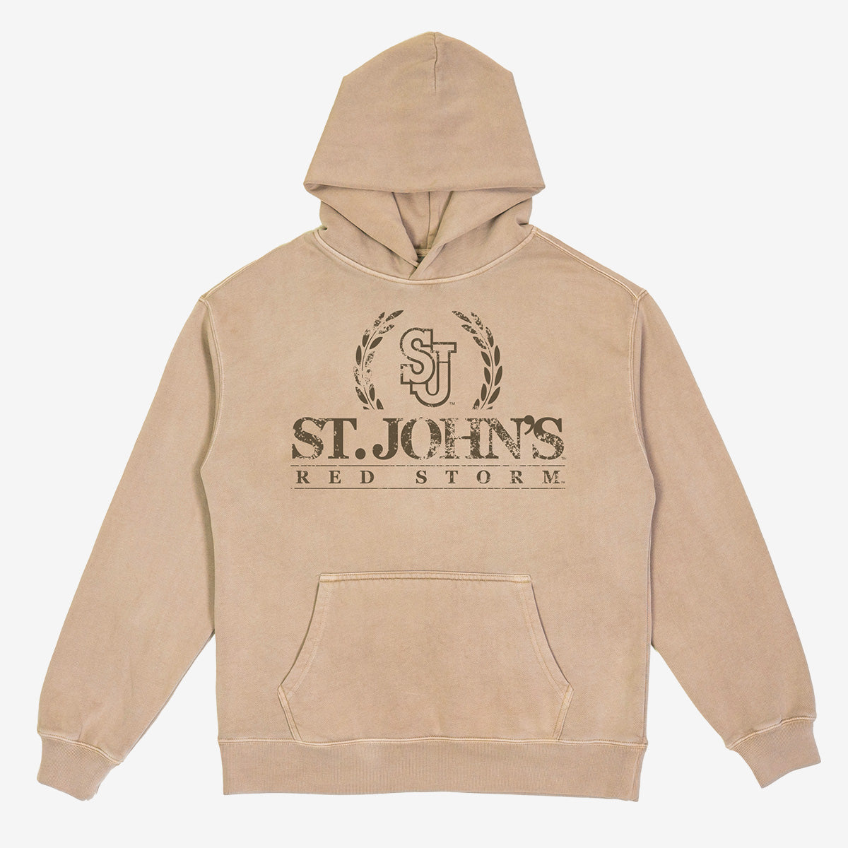 Saint John's Crest Washed Hoodie