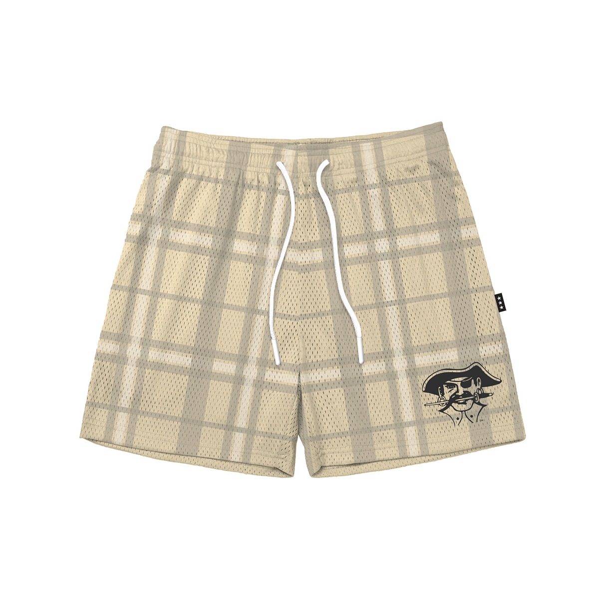 Seton Hall Plaid Monochromatic Fundamental Short