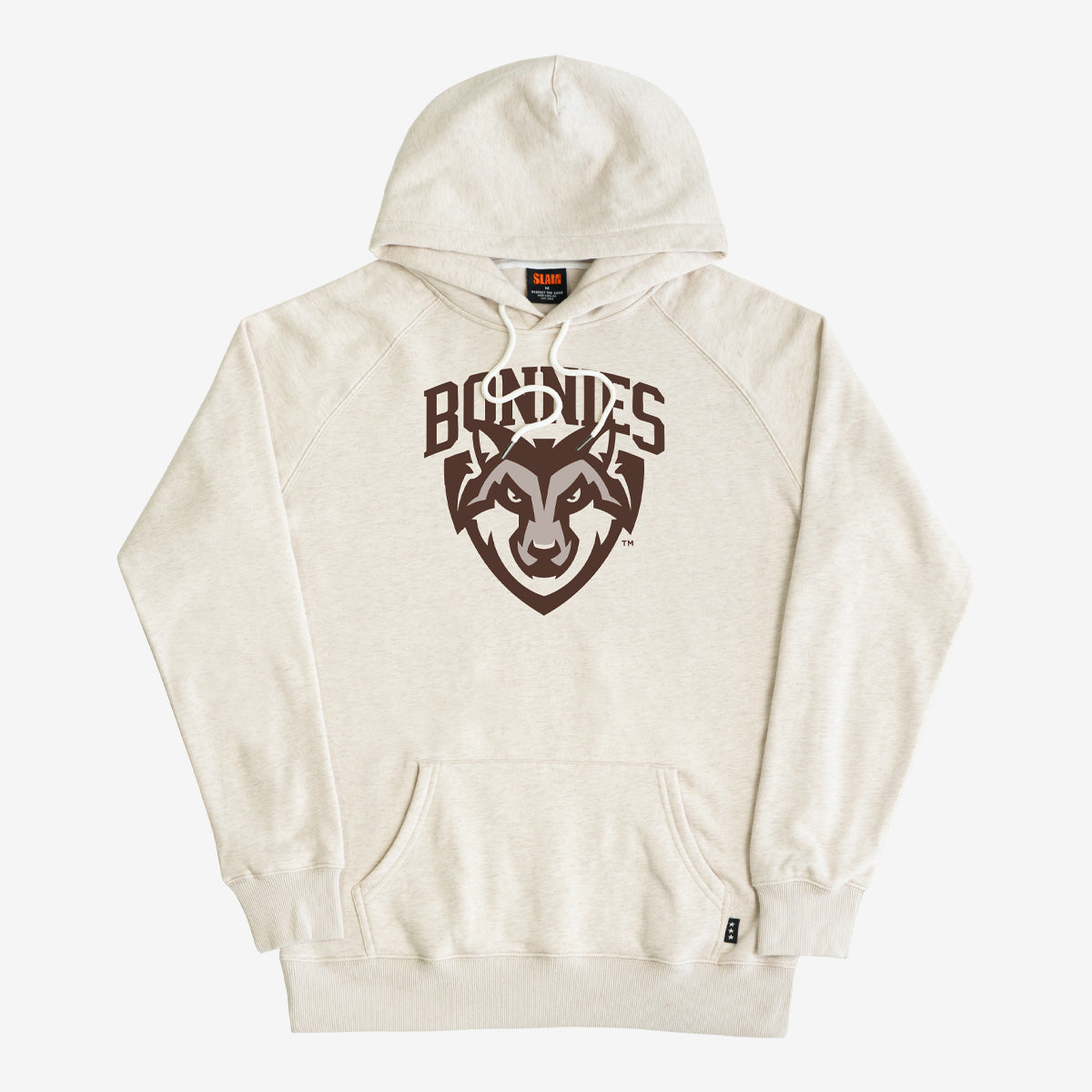 St. Bonaventure Big Logo Hoodie - Oatmeal