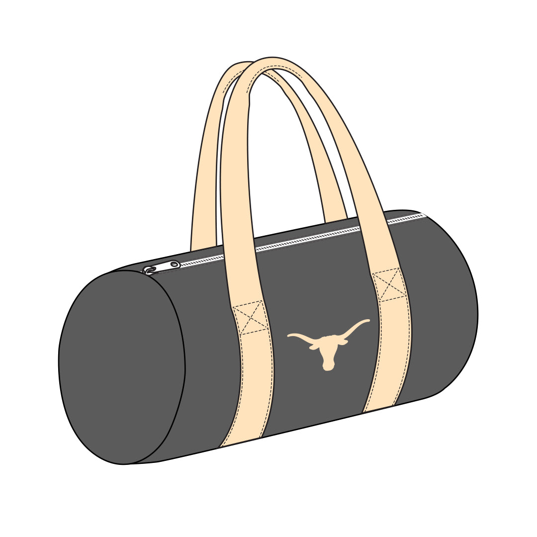 Texas Monochromatic Gym Bag