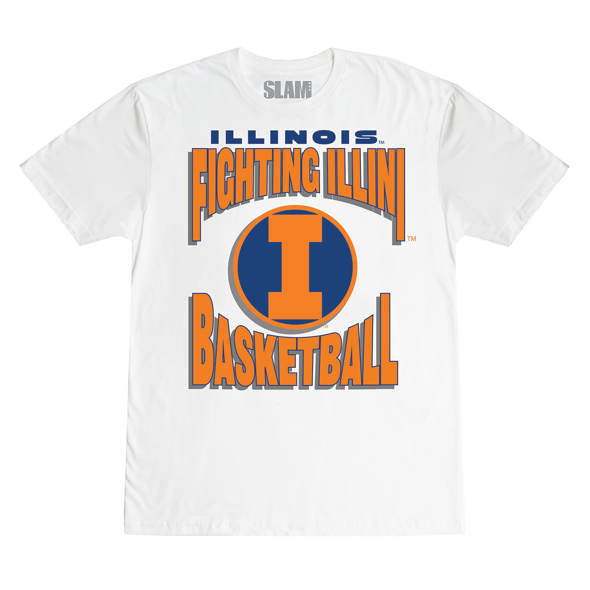 Illinois Fighting Illini Basketball Vintage T