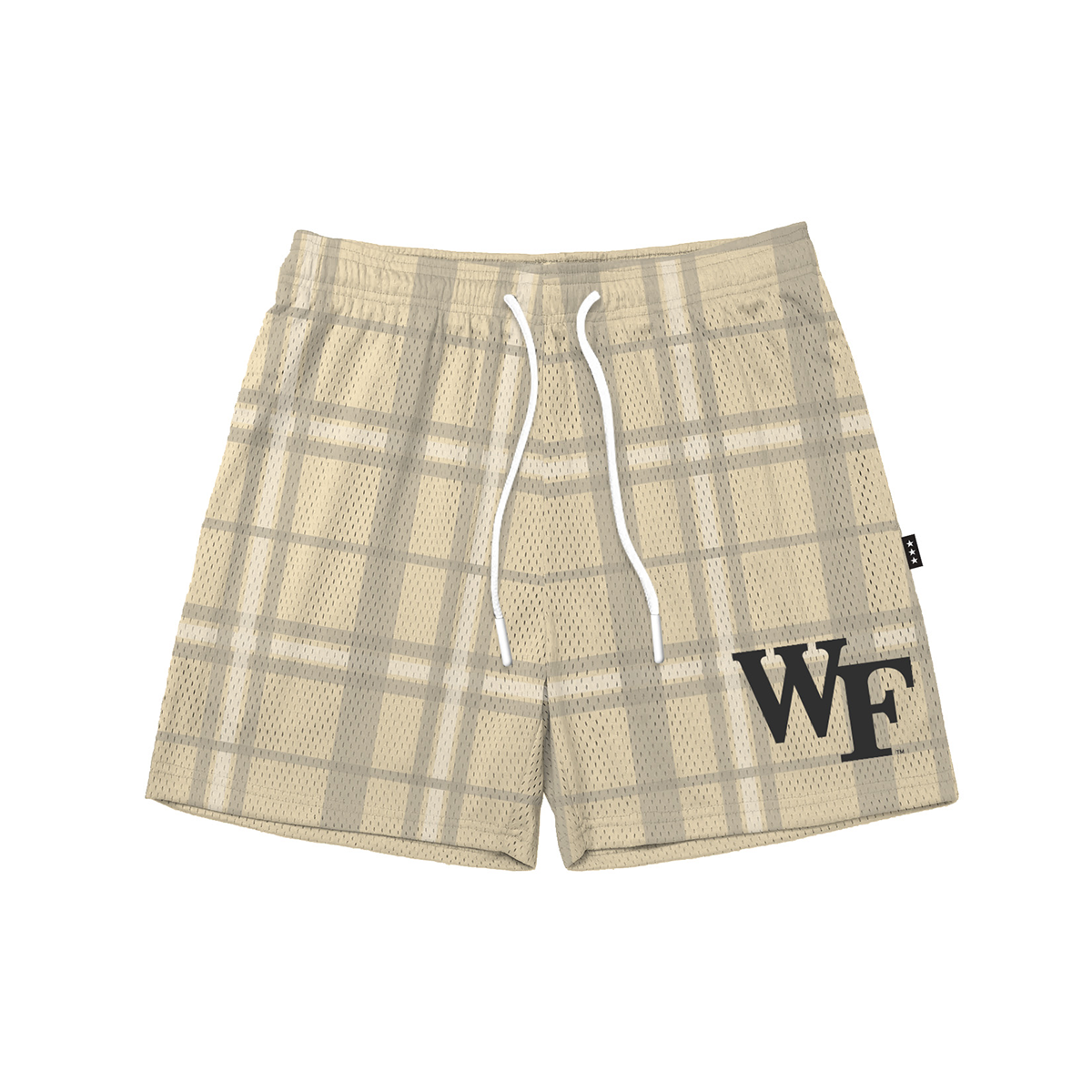 Wake Forest Plaid Monochromatic Fundamental Short