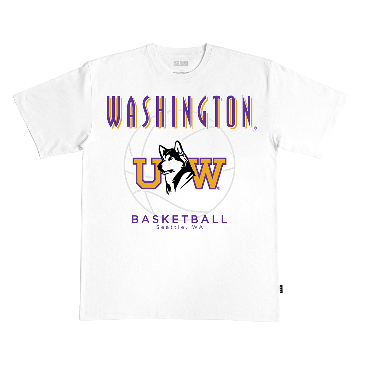 Washington Basketball Heavy Tee