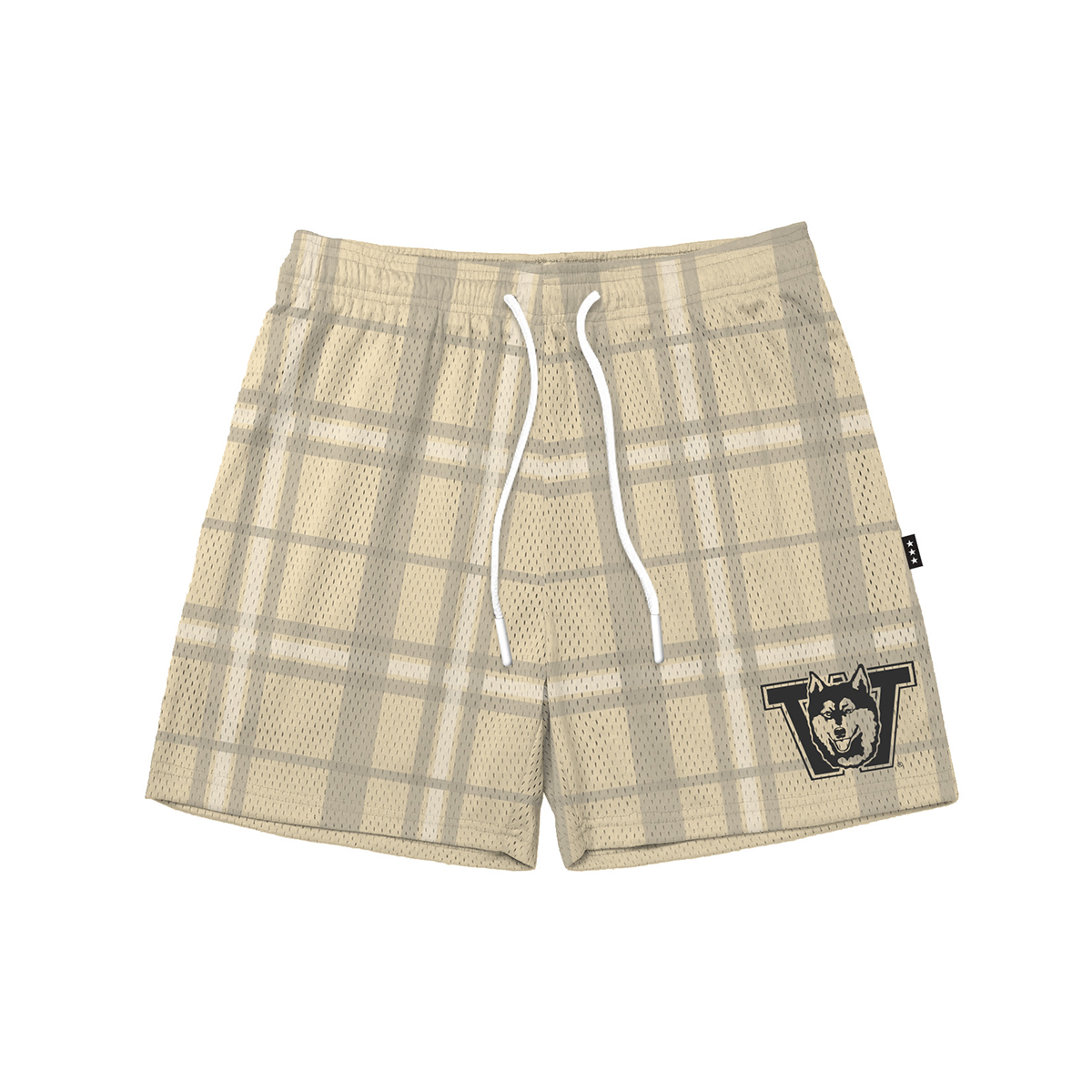 Washington Plaid Monochromatic Fundamental Short