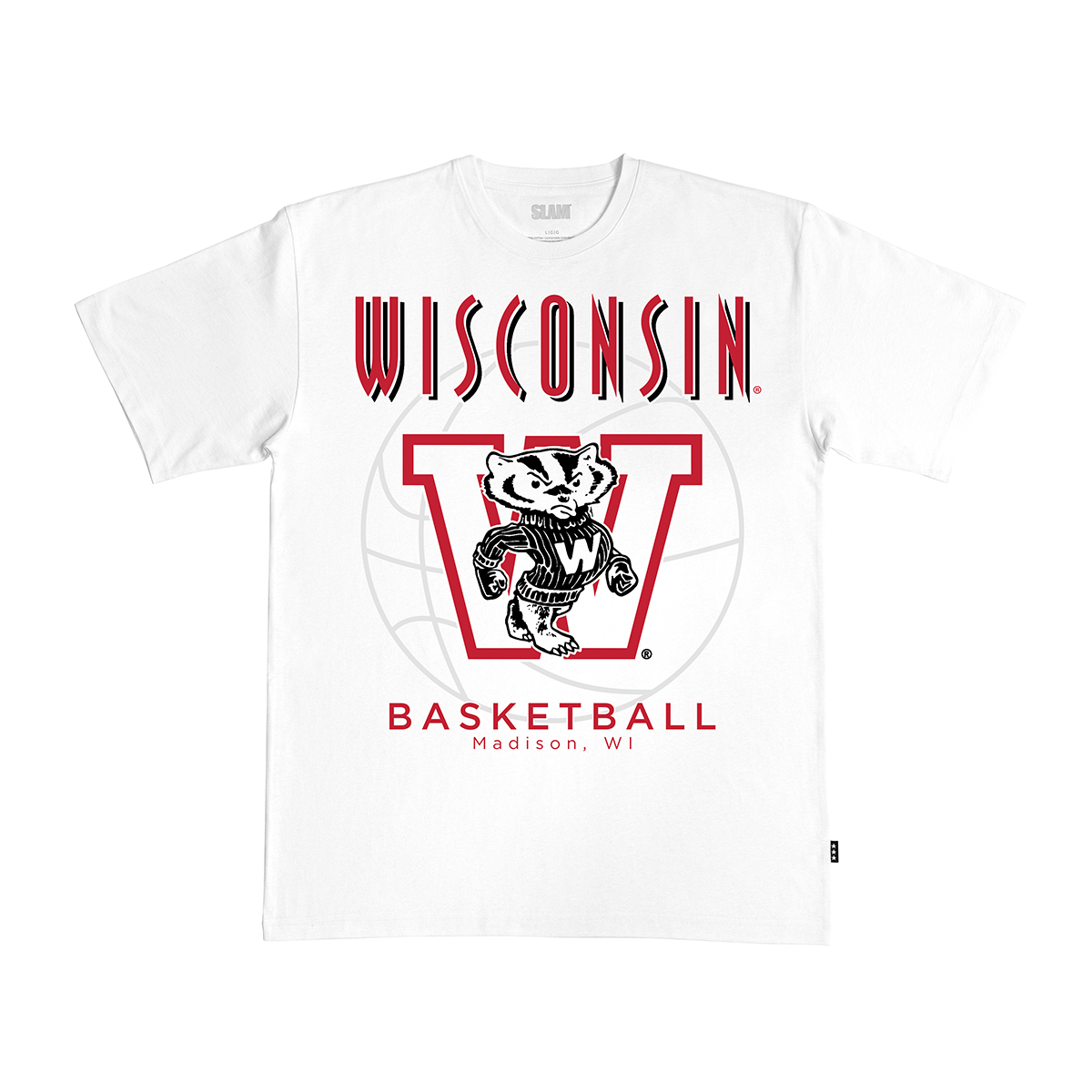 Wisconsin Basketball Heavy Tee