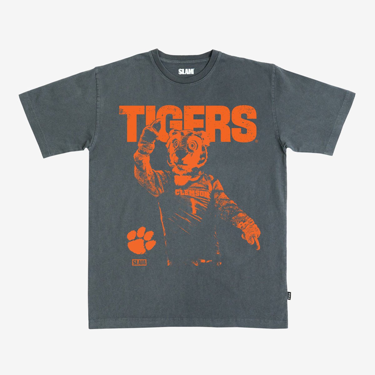Clemson Mascot Mode Heavy Tee - SLAM Goods