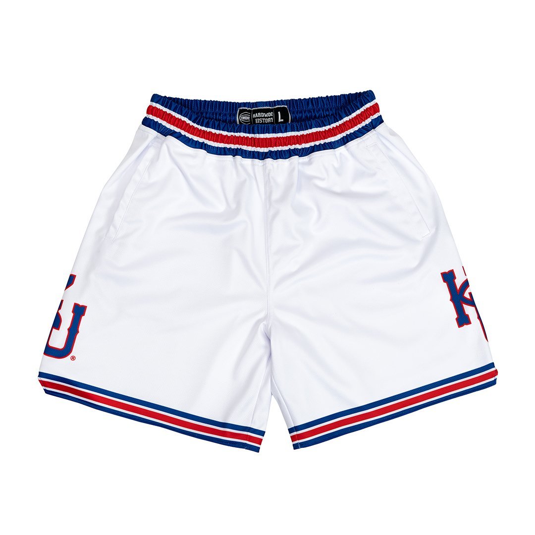 Kansas Jayhawks 1990-1991 Retro Shorts